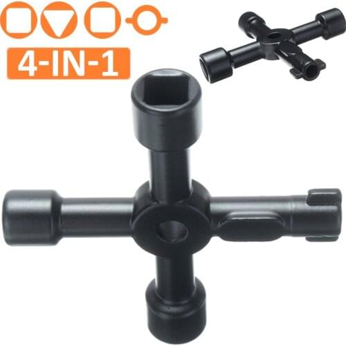 Black Hand Screwdriver Metal Socket Driver Nut Key Wrench Screw Driver Nutdriver Hand Tools