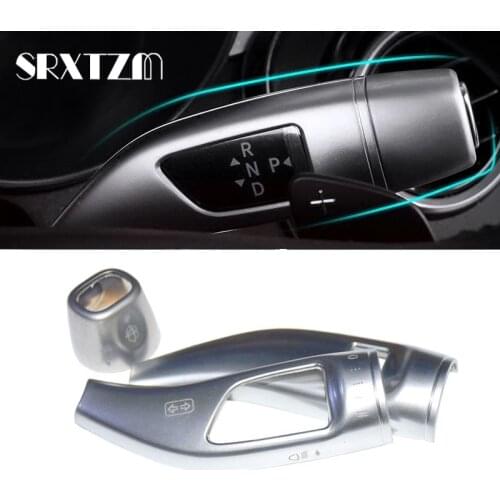 For Mercedes Benz A B C E S GLC CLA GLA GLE Class W204 W205 W212 W213 X156 X166 Car Wiper Shift Lever Cruise Cover Trim Frame