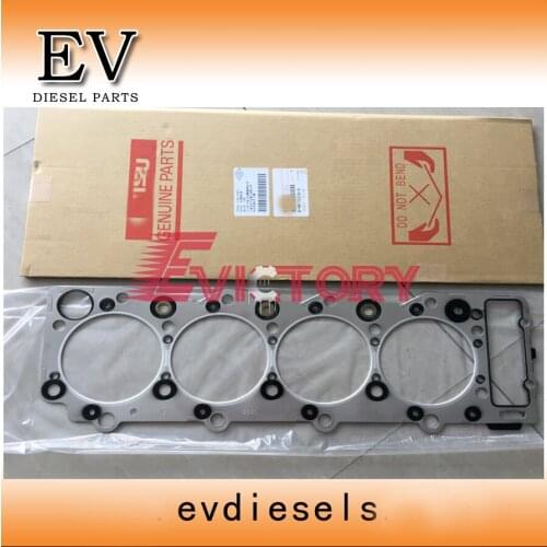 EV Genuine 4HK1 4HK1T 4HK1-TC cylinder head gasket kit for Hiatch ZAX270 JCB engine repair 8-98114256-0