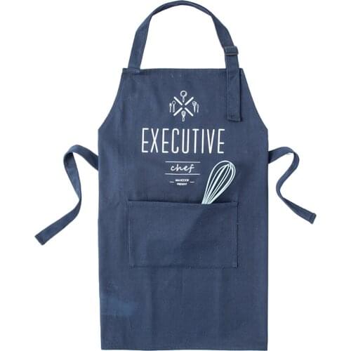 Unisex Adjustable Bib Apron with 2 Pockets Cooking Kitchen Chef Women Men Aprons for Home Kitchen, Restaurant, Coffee house