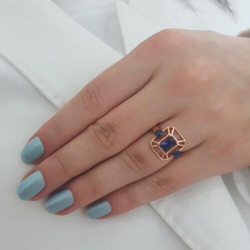 High Quality Elegant Uniq New 925 Sterling Silver Birthday Gift Ring Women Vintage Style Minimal Fine Jewelry Luxury Accessories