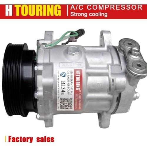 For SANDEN SD7V16 7V16 compressor for Lancia Alf Fia MASERAT 60607289 55192897 578377501 60813335 71781777 7172174 1159 8275