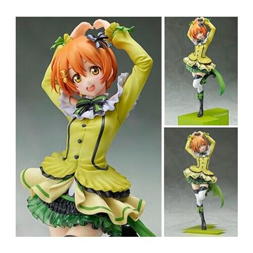2021 hot 21cm Rin Hoshizora LoveLive ! Love Live action figure toys collection Christmas gift with box