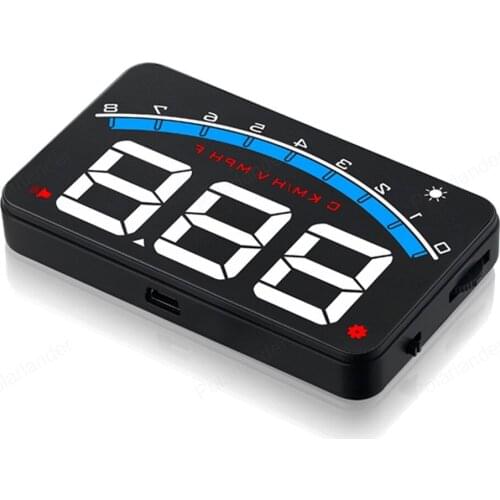 M6 HUD Display 3 inch Auto With OBD2 and EUOBD Windshield Projector Smart Digital Speedmeter Car head up display HD