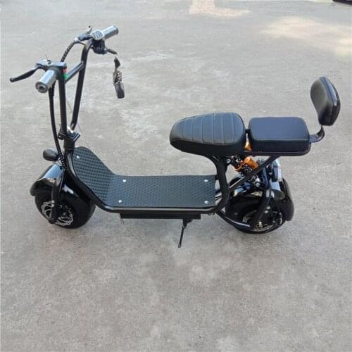 Wide Wheel Vacuum Tire Motor 48v800w Frame Accessories Double Seat Folding Scooter Lithium Battery