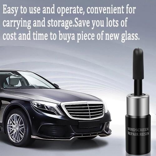 Car Window Glass Crack Repair Car Windows Glass Repair Liquid Gloves Windshield Cracked Scratch Reduction Tool