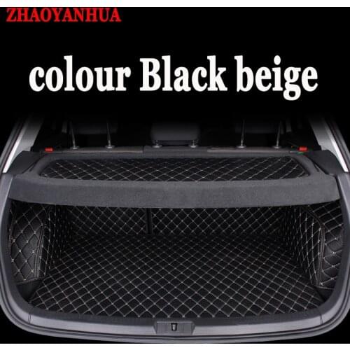 All surround car trunk mat for volkswagen Golf 6 7 Anti-slip leather trunk pad Customized floor mat car style