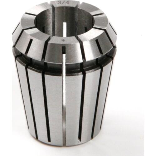 High Precision 2pcs/set Spring Steel CNC ER-32 3/4'' Precision Collet for Drilling Machine Milling Machine CNC Chuck or Holder