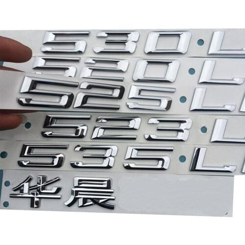 318Li 320Li 325Li 328Li 330Li 335Li 520Li 523Li 525Li 528Li 530Li 535Li 318i 320i 325i 328i 330i Car Rear Trunk Emblem Sticker