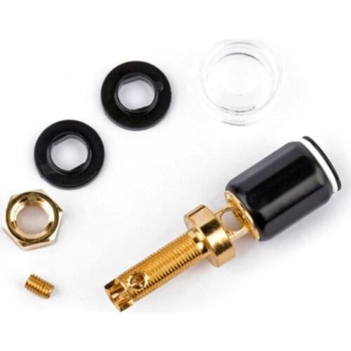 New 4pcsTerminal Binding Post 4MM Copper Banana Plug Socket HI-END Binding Amplifier