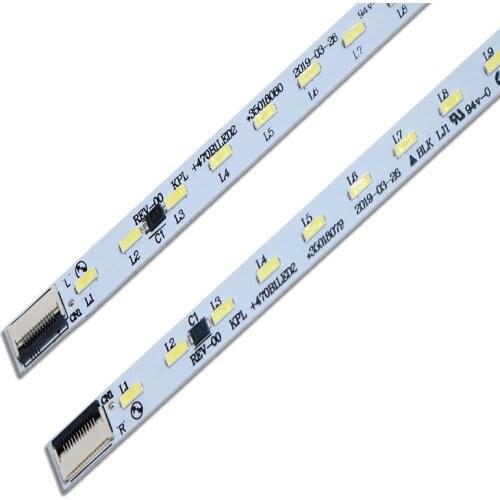 8pcs 60LEDS 525MM New For Konka LED Strip KPL+470B1LED2 35018034 35018075 35018076 35018077 35018080 35018081
