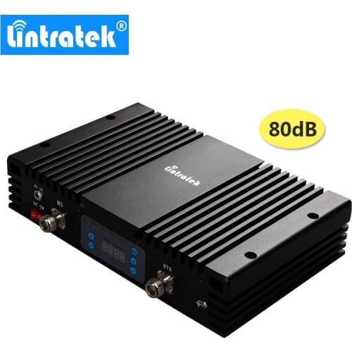 80db 30dBm High Performance GSM 850MHz Cell Phone Booster 850 AGC MGC 3G 850 Repetidor 850 mhz LCD Repetidor Sinal Celular