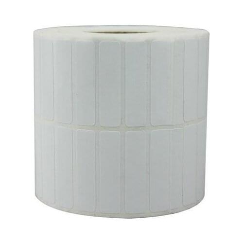 AIBIER 40*15mm*10000pcs/1Roll Thermal transfer blank barcode Labels,art paper adhesive printed label sticker Material Art paper