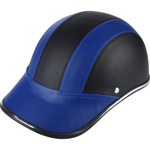 Motorcycle Helmet Motobike Baseball Helmet Duck Cap Crash Helmet Light Motobike Casco Moto MotocrossStripe Grid Helmet 0322