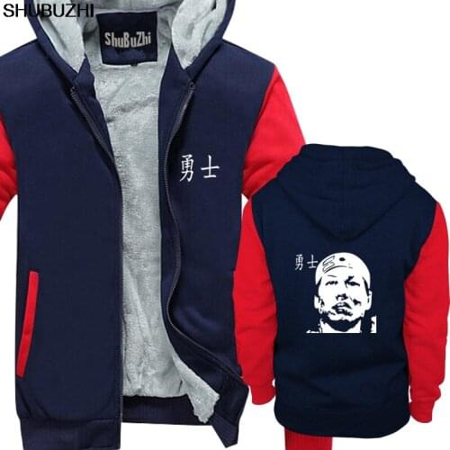 Bolo Yeung Van Damme Bloodsport Movie Chong Li Mens Black hoody Cool Casual pride warm coat men Fashion thick hoodies sbz398