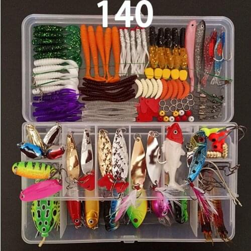 Variety fishing lure set pencil lure freshwater sea water decoy with tilted mouth Sequin lures soft baits fishing lures
