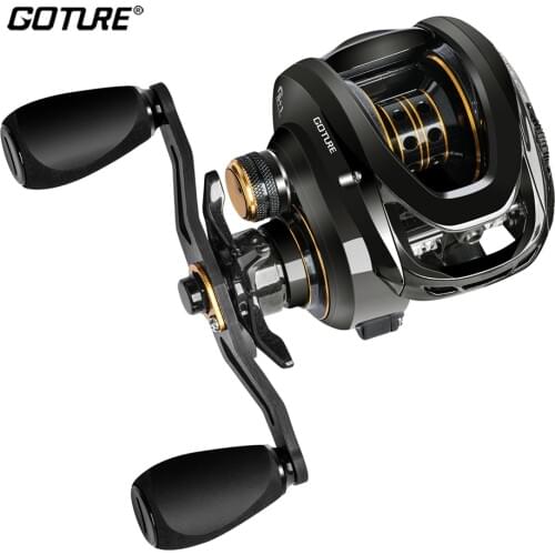Goture RANGER Ultra Light Carbon Fiber Baitcasting Fishing Reel 8+1BB 7.1:1 High Speed Bait Casting Reel 8KG Max Drag
