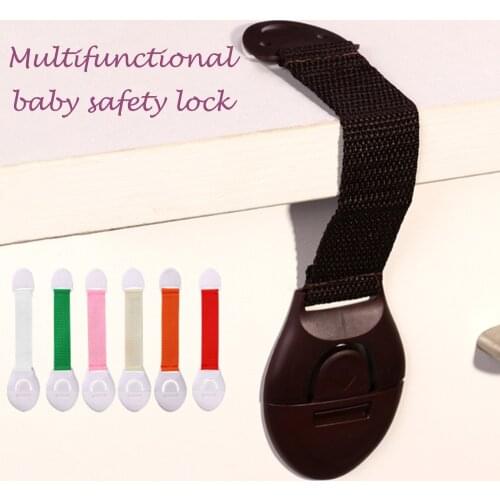10Pcs/Lot Child Lock Protection Of Children Locking Doors For Childrens Safety Kids Safety Plastic protection safety lock