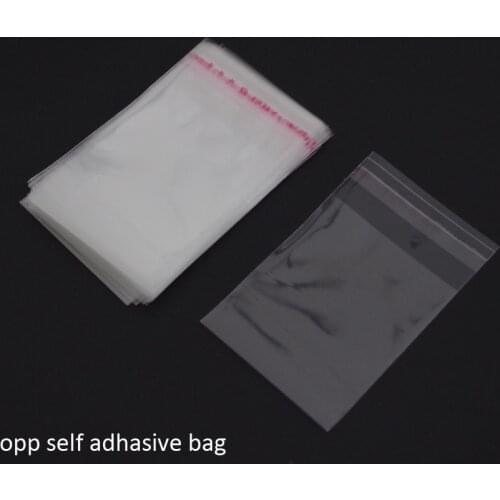 2018 1000pcs Clear Resealable Bopp/poly/ Cellophane Bags 4x6cm(4+2) Transparent Opp Gift Plastic Storage Self Adhesive Seal