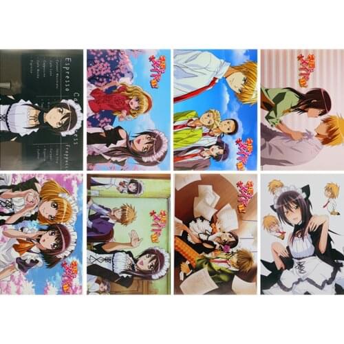 8 pcs/lot Anime Kaichou wa Maid sama Embossed posters Toy Ayuzawa Misaki Poster sticker for gifts Size 42x29CM