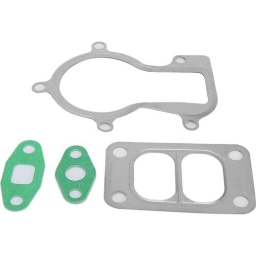 AU05 -Turbo Flange Adapter, Stainless Steel Turbo Gasket Kit Fits for Holset HX35 HX35W Oil Inlet Outlet