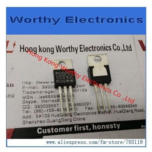 Free shipping 10PCS/LOT S20C40C TO-220