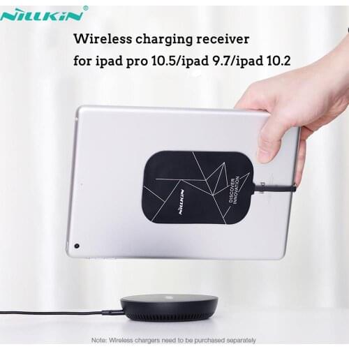 NILLKIN Wireless Charger QI Wireless Charging Receiver For ipad pro 10.5/ipad Air 4/ ipad 10.2 2020/ ipad9.7 Lighting Receiver