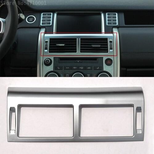 Car Center Console Dashboard Air Conditioning Outlet Vent Cover Trim for Land Rover Discovery Sport 2015-2017 Accessories