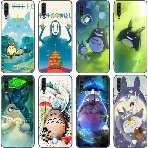 Anime Studio Ghibli Totoro Case For Samsung Galaxy A01 Core A03S A10 A20E A21 A30 A40 A42 A82 A90 A6 A7 A9 A8 Plus 2018 A5 2017