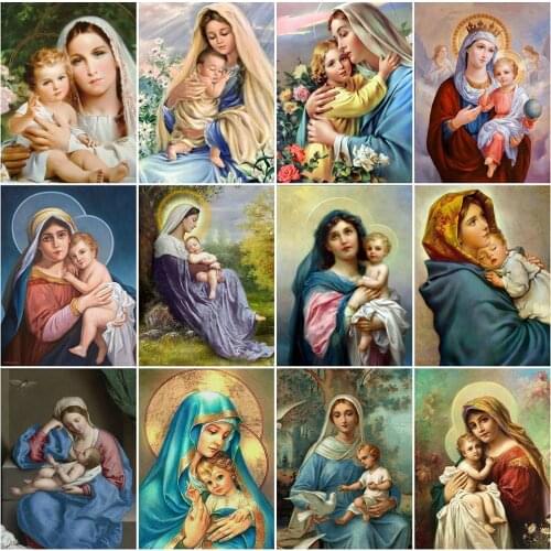 EverShine DIY Diamond Painting Portrait Rhinestone Cross Stitch Full Square Diamond Embroidery Woman 5D Handmade Art