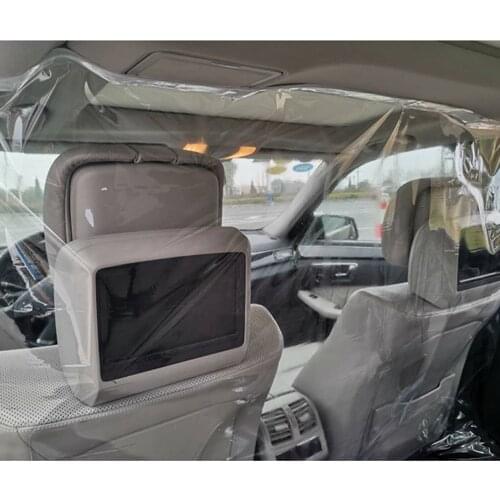 Car Driver Seat Isolation Protective Film Anti-droplet Anti-dust Fully Enclosed Car Interior Protection Cover Isolation Curtain