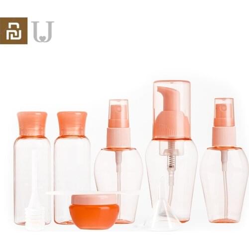 Jordan Judy 9pcs a Box Travel Sub-bottle type fine mist small spray bottle spray bottle cosmetic hydrating small bottle set