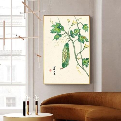 Japanese Style Festivals Canvas Painting Nordic Ancient House Poster Print for Living Room Vintage Wall Art Picture HD Tableaux