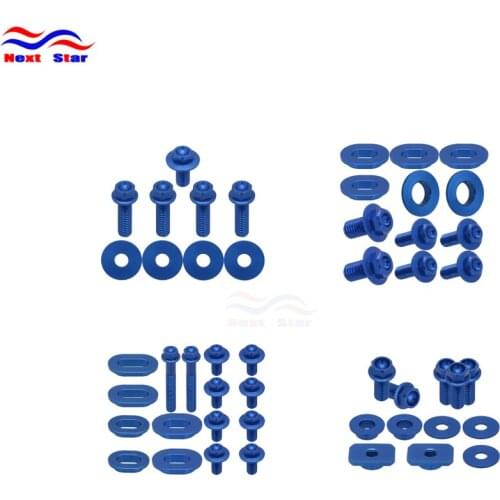 Motorcycle Aluminum Blue Screw Rear Front Fender Radiation Shround Seat For Yamaha YZ450F 450F YZF450 YZ-F 450 2010 11 12 2013