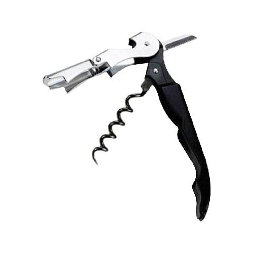 New Stainless Steel Metal Cork Screw Multi-Function Red Wine Bottle Cap Opener