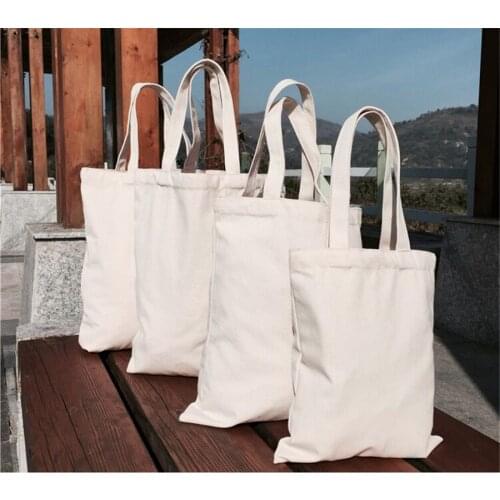 Solid Shopping Bag Women Fashion Large Capacity Versatile Canvas Bag Casual Shopper Shoulder Bag