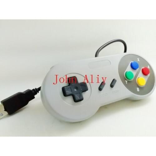 Wholesale brand new wired USB Joystick joypad For Super SNES System USB Console Controller Gamepad