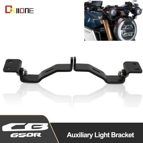 Motorcycle Fog Lamp Auxiliary Light Bracket Parts For Honda CB650R CB 650R CB 650 R Neo Sports Cafe 2019 2020 2021 Accessories