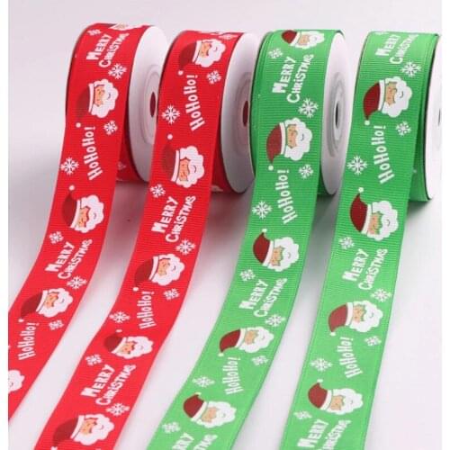 10Yardsx2cm Christmas Colorful Satin Ribbon Packing Tape DIY Crafts Gift Packing Belt Bow For Sewing Accessories Xmas Tree Decor