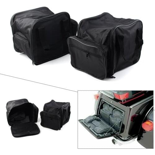 Motorcycle Saddlebags Trunk Liner Bag Luggage for Harley Tri Glide Ultra Classic 2009-2019 & Street Glide Trike 2010-2011 2Pcs