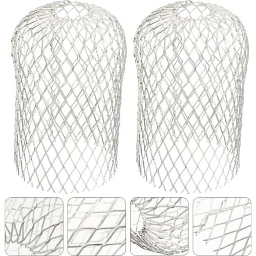2pcs Gutter Guard Strainer Mesh Gutter Downspout Guard Leaf and Rain Filter