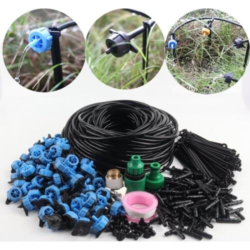 5~50M Garden Watering Group Kit Adjustable 2L Flow Micro Irrigation Dripper Plant Self Watering DIY Fruit Tree Irrigation System