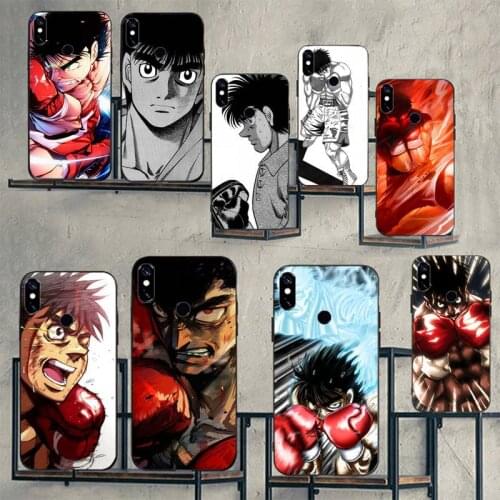 Hajime no ippo anime manga Phone Cases For Xiaomi Redmi note 7 8 9 t k30 max3 9 s 10 pro lite Luxury brand shell funda coque