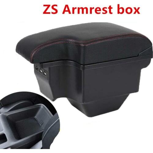 For MG ZS armrest box central Store content box products interior Armrest Storage car-styling accessories part 2017-2019