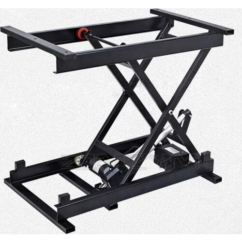 Electric lift coffee table hardware folding iron frame Smart custom home accessories dining Table lifting bracket 150mm stroke