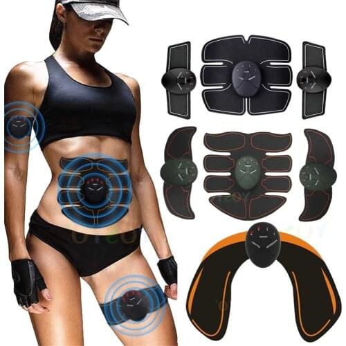 EMS Hip Wireless Muscle Stimulator Butt Trainer ABS Gel Pads Smart Fitness Abdominal Gel Patch Weight Loss Massager Dropshipping