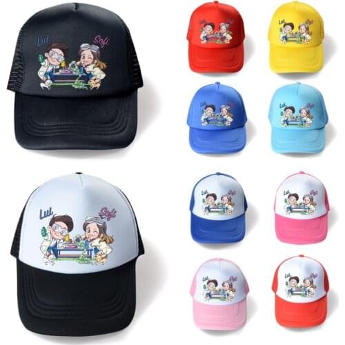 Baby Boy Girl Sun Hat Accessories for 2-16 Year Children Cartoon Me Contro Te Print Baseball Cap Summer Kid Truck Adjustable Hat