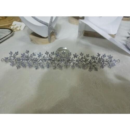 New Bridal Crown Bridal Tiara Pendant Wedding Accessories Rhinestone Headwear