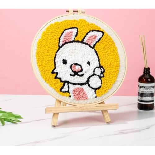 Punch Needle cartoon Pen Magic Embroidery cross stitch kits embroidery needlework sets fabric DIY Crafts Sewing Accessories