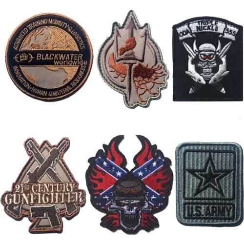 21st Century Master 3D Embroidery Armband COST Tactical Godfather / US Special Forces 555 Special Operations Unit Badge